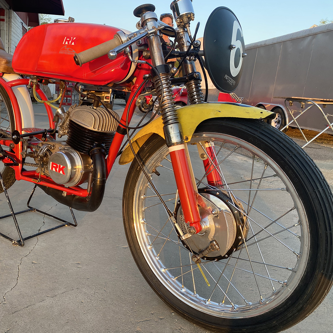 vintage Zanella motorcycle